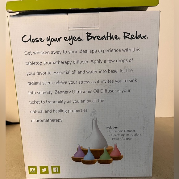 Ultrasonic oil diffuser, pre-owned. - Picture 5 of 8